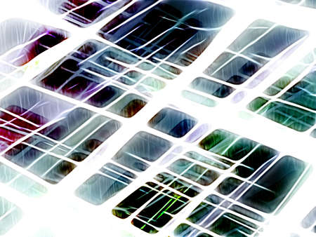 Raster illustration of stars.