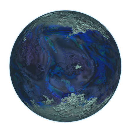Planets in space.