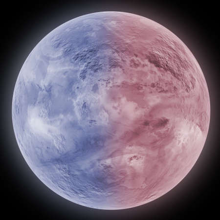 Planets in space.の写真素材