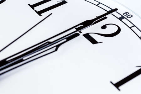 Close-up of the clock faceの写真素材