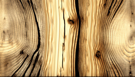 The old wood texture with natural patterns. It can be used as a background.の素材