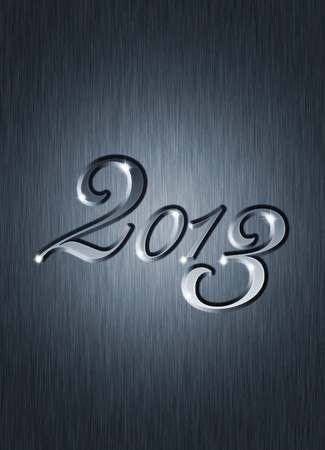 creative  new year 2013 design 
