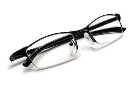 reading glasses isolated on white
