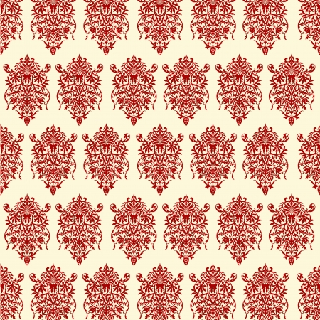 Seamless Damask wallpaperの写真素材