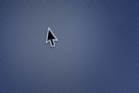 Web Icon on LED Digital Display screenの写真素材