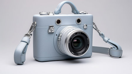 Generative ai illustration of a trendy youth womens handbag in studioの素材