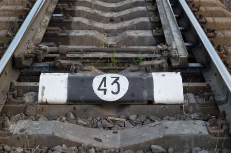 a pointer to the stationの写真素材