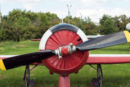 Exhibition of old model airplanes