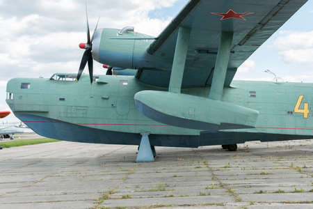 Exhibition of old model airplanesのeditorial素材