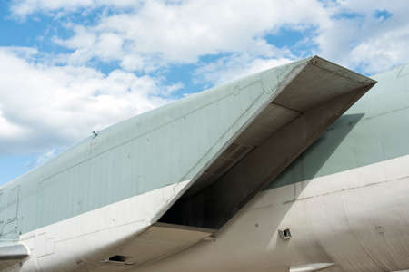 Exhibition of old model airplanesの写真素材