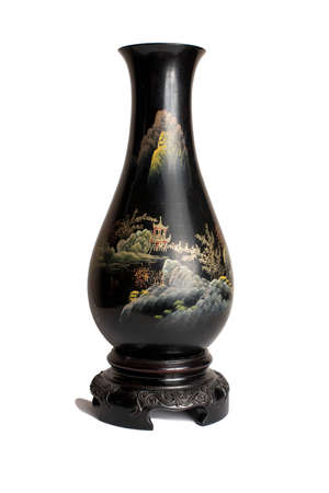 Vase in national oriental styleの写真素材