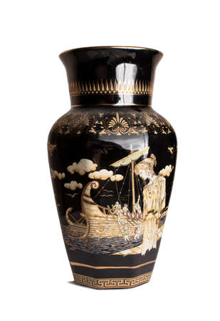 Vase in national oriental styleの写真素材