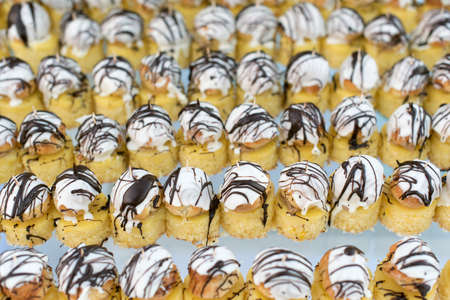 Sweet desserts and cakes
