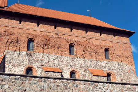 Old castle on the island in Trakai