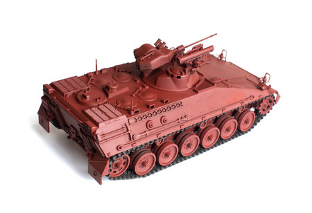 Scale model of old vehicleの写真素材