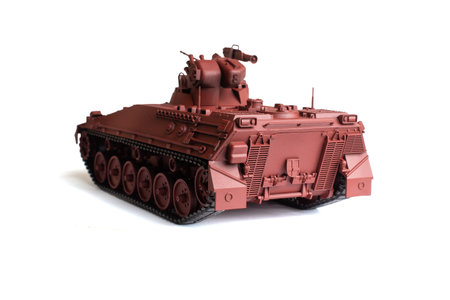 Scale model of old vehicleの写真素材