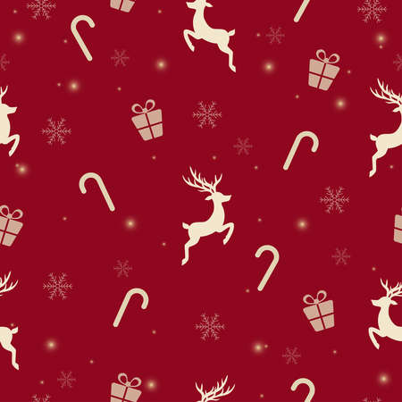 Christmas holiday pattern.のイラスト素材