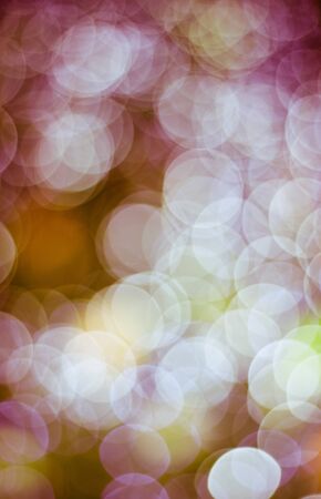 Colorful background taken from christmas lightsの写真素材