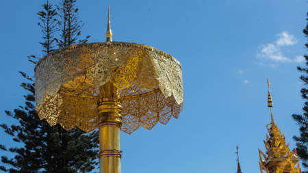 Umbrella from Chiang Maiの写真素材