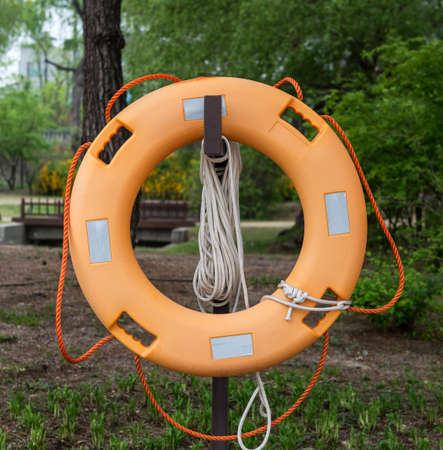 life ring / Orange Life preserver