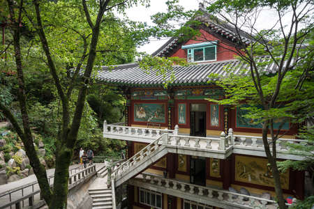 Chungcheongbuk-do, South Korea - August 29, 2016: Guinsa temple in Sobaek Mountains, South Koreaのeditorial素材