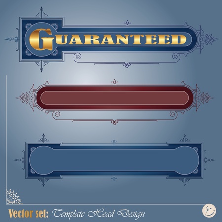 Template for the design of advertisements and other online or printed products のイラスト素材