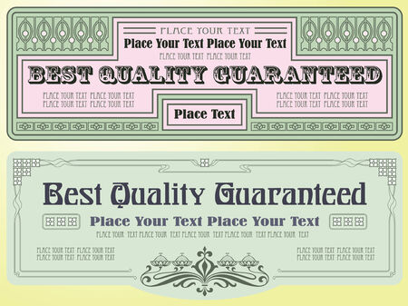 Template for the design of diploma, advertisements, envelope, invitations or greeting cards のイラスト素材