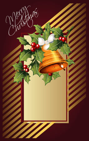 Vector background for Christmas and New yearのイラスト素材