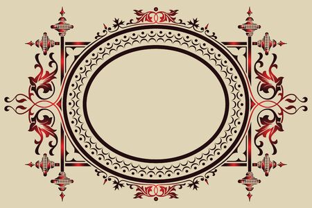 Vector template for the design of advertisements flayer web envelope wedding  and other invitations or greeting cardsのイラスト素材