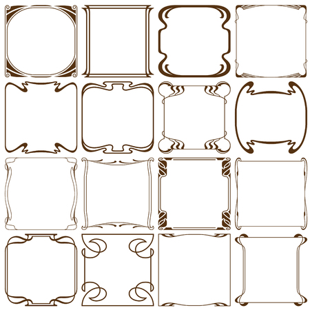 Vector corners to create a frame.のイラスト素材