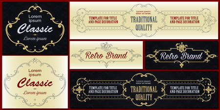 Template advertisements, flyer, web, wedding  and other invitations or greeting cards. Happy holiday.のイラスト素材