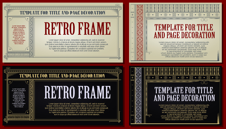 Template advertisements, flyer, web, wedding  and other invitations or greeting cards. Happy holiday.のイラスト素材