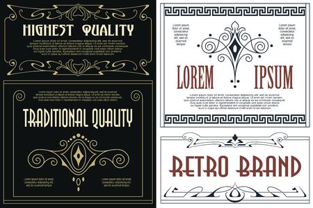 Template advertisements, flyer, web, wedding  and other invitations or greeting cards. Happy holiday.のイラスト素材