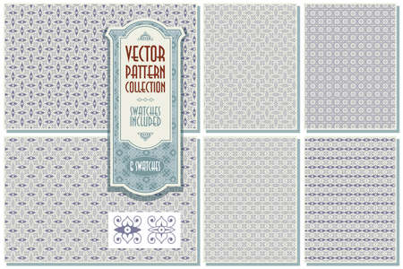 Seamless pattern background. Victorian decoration.のイラスト素材