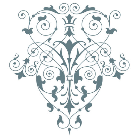 Vector luxury frame in ancient style for advertisements, weddings, invitations or greeting cards.のイラスト素材