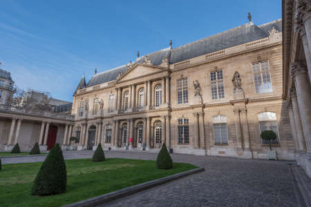 National archive monument in Paris at Hotel de Soubiseのeditorial素材