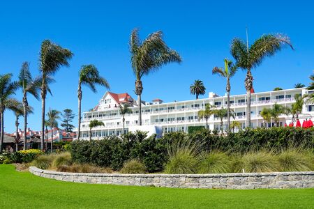 Hotel del Coronado, Curio Collection by Hilton, California. USAのeditorial素材