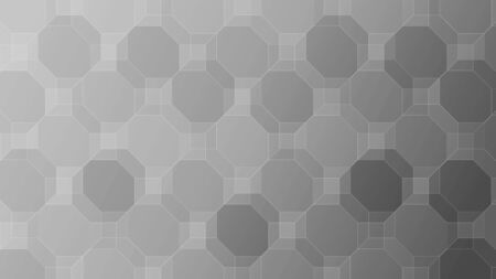 Gray abstract pattern of geometric shapes background. Colorful gradient mosaic backdrop.の写真素材