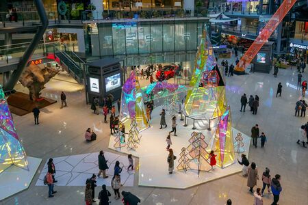 Parkview Greens shopping mall in Beijing with international brands from fast fashion to high-end...
