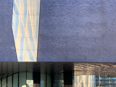 The Natural Science Museum of Barcelona called Museu Blau, Museo NAT de Barcelona, Modern Architectural Design, Spain, June 2nd, 2020のeditorial素材