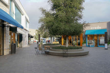 UTC Westfield Shopping Mall at University Town Centre .Outdoor shopping center with upmarket chain...