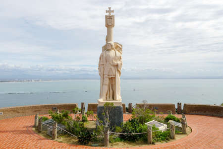 Cabrillo National Monument, at the tip of the Point Loma Peninsula in San Diego, California, USA. It commemorates the landing of Juan Rodriguez Cabrillo at San Diego Bay in 1542. September 13th, 2020のeditorial素材