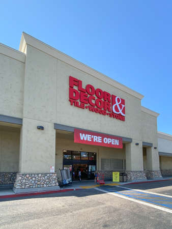 Facade of Floor and Decor Holdings, Inc., multi-channel American specialty retailer of hard surface...