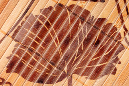 Brown wicker texture for use as background