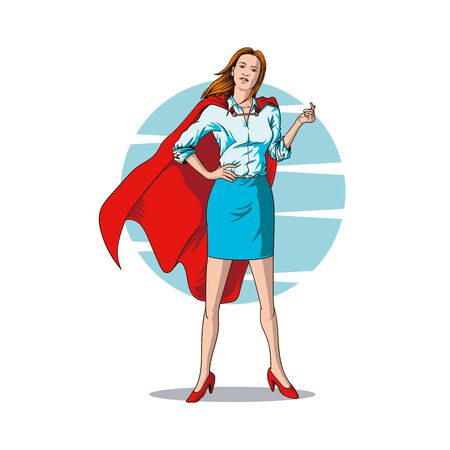 super real life women vector illustrationのイラスト素材