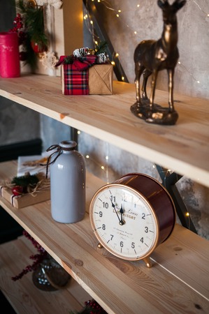 New Year's Christmas home decor
