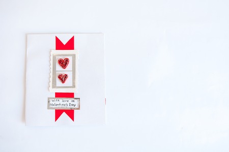 Happy Valentine's Day, greeting cardの写真素材