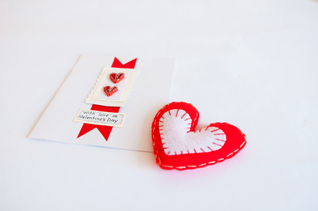Happy Valentine's Day, greeting cardの写真素材