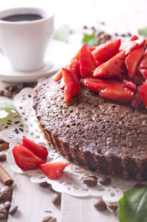 strawberry cakeの写真素材