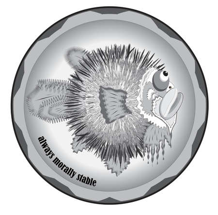 fish logoのイラスト素材